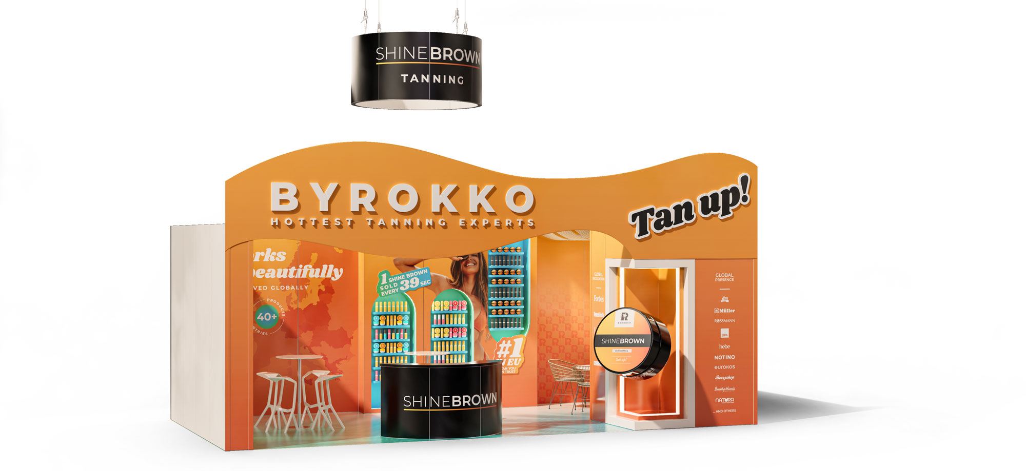 byrokko shine brown stojnica